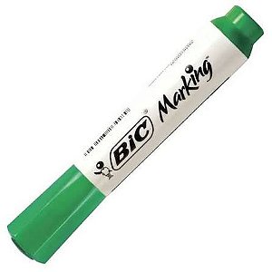 MARCADOR PARA QUADRO BRANCO BIC-RECARREGAVEL VERDE