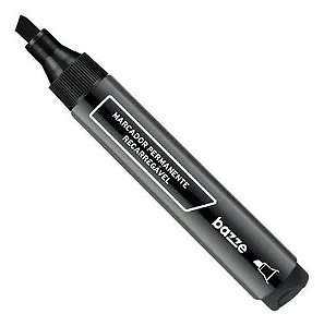 MARCADOR PERMANENTE RECARREGAVEL BAZZE PRETO