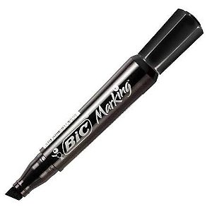 MARCADOR PERMANENTE-1,5 - 3,0MM RECARREGAVEL PRETO BIC