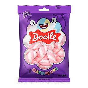MARSHMALLOW ROSA/BRANCO 250G DOCILE
