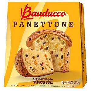 MINI PANETTONE FRUTA 80G BAUDUCCO