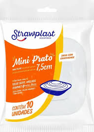 MINI PRATO CRISTAL STRAWPLAST 720