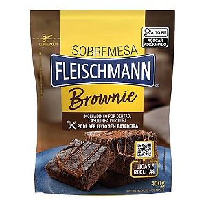 MISTURA PARA BOLO BROWNIE 400G FLEISCHMANN
