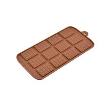 MOLDE DE SILICONE CHOCOLATE MINI BARRINHA FT151 SILVER CHEF