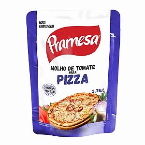 MOLHO DE TOMATE PARA PIZZA PRAMESA POUCH 1,7KG