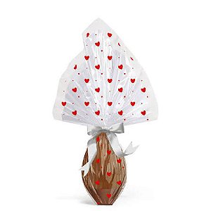 PAPEL CELOFANE CORAÇÃO 80X80 CM BOLOS/CESTAS/FLORES