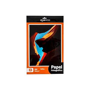 PAPEL FOTO BRILHO A4 180GM2 PCT/50F LETRON