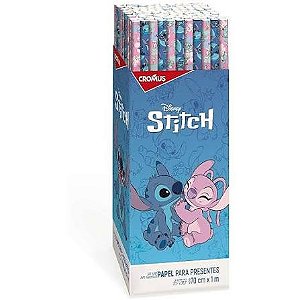PAPEL PRESENTE ALOHA STITCH NATAL 70X100 C/1 UN
