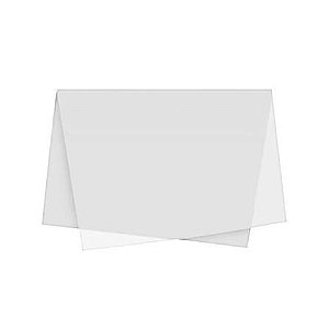 PAPEL SEDA 48 X 60CM BRANCO VMP