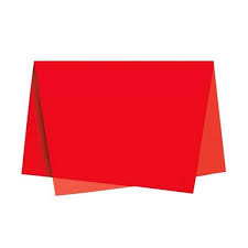 PAPEL SEDA 48 X 60CM VERMELHO VMP