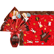 PASCOA PRATIC 24X24 CHOCOLATIER VERMELHO