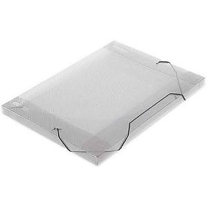 PASTA ABA ELASTICA PLASTICA OFICIO 18MM CRISTAL SOFT POLIBRAS
