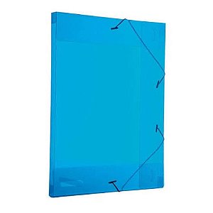 PASTA PVC C/ELASTICO 2CM AZUL  REF 502