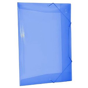 PASTA PVC COM ELASTICO DAC-OFICIO AZUL REF 501