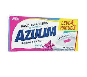 PASTILHA ADESIVA FLORAL C/ 03 UN