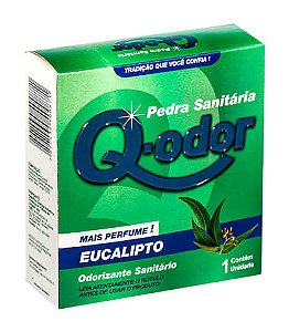 PEDRA SANITARIA Q-ODOR EUCALIPTO
