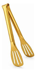 PEGADOR DE MASSAS INOX GOLD 20CM EM CASA TEM