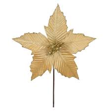 PICK NATALINO C/ GLITTER FLOR DR 20CM