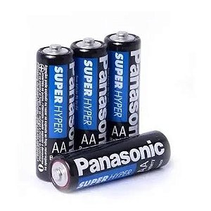 PILHA ZINCO/CARVAO AA C/4 PANASONIC