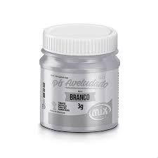 PÓ CORANTE ARTIFICIAL PARA FINS ALIMENTÍCIOS BRANCO PÓ FOSCO AVELUDADO 3G MIX