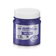 PÓ CORANTE ARTIFICIAL PARA FINS ALIMENTÍCIOS VIOLETA PÓ FOSCO AVELUDADO 3G MIX
