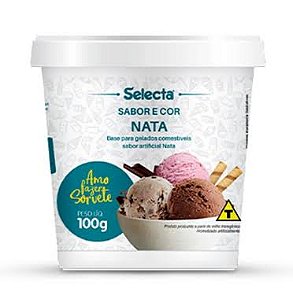 PÓ PARA GELADOS COMESTÍVEIS SABOR ARTIFICIAL NATA 100G