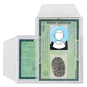 PORTA DOCUMENTO RG 7,5X10 ROMITEC