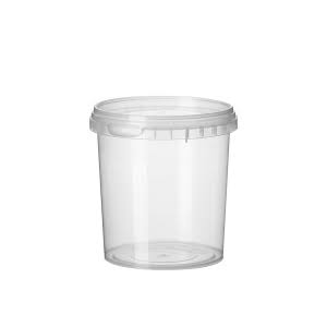 POTE REDONDO C/TAMPA COM LACRE 220ML PLASTILANIA