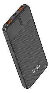 POWER BANK BRIGHT 10.000 MAH PRETO