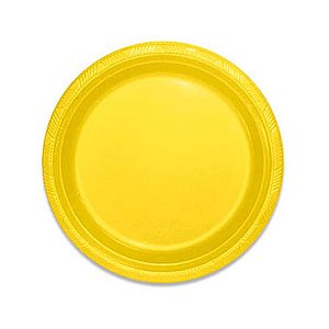 PRATO LANCHE 18CM AMARELO TRIK TRIK