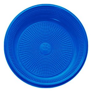 PRATO LANCHE 18CM AZUL TRIK TRIK