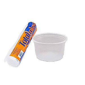 PT-250-TR TRANSPARENTE TOTALPLAST POTE 250ML