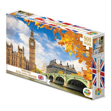 QUEBRA-CABECA 500 PCS - BIG BEN LONDRES REINO UNIDO