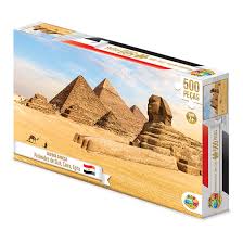 QUEBRA-CABECA 500 PCS - PIRAMIDES DE GIZE, CAIRO, EGITO