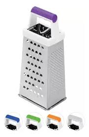 RALADOR 4 FACES INOX C/CABO PLASTICO 20CM