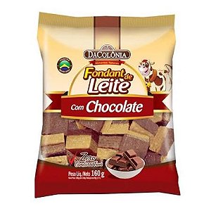 RAPADURINHA DE LEITE 160G FONDANT DACOLONIA
