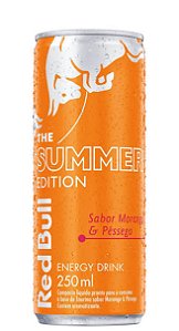 RED BULL EDITION MORANGO PESSEGO 250ML