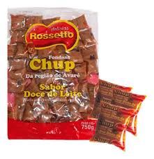 ROSSETO FONDANT CHUP SABOR DOCE DE LEITE 750G