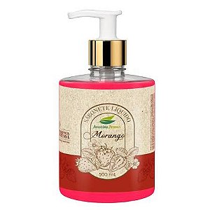SABONETE AMAZONIA AROMAS 500ML MORANGO