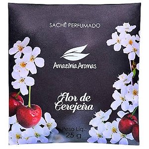 SACHE PERFUMADO AMAZONIA AROMAS 25G FLOR DE CEREJEIRA