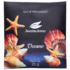 SACHE PERFUMADO AMAZONIA AROMAS 25G OCEANO