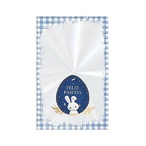 SACO DEC PASCOA STDO 11X19,5 PT C/50 UN