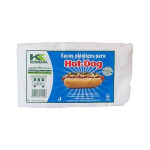 SACO HOT DOG 25X14 PCT C/500 KROMASA
