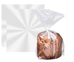 SACO PANETONE 25X32+3 SANF GOTAS CHOCOL500G PT C/50 UN