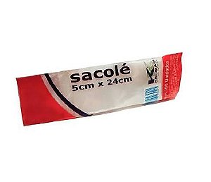 SACO PLAST. BAIXA 05X24 KROMASA