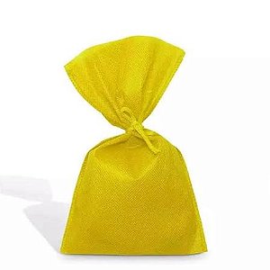 SACO SURPRESA TNT 14X23 C/FITA C/10 UNDS  AMARELO