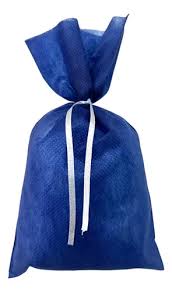 SACO SURPRESA TNT 14X23 C/FITA C/10 UNDS AZUL ROYAL