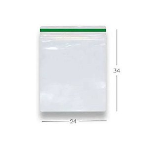 SACO ZIP 34X24CM VABENE N 10