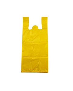 SACOLA  AMARELA REFORÇADA - 30X45 LIPLAST