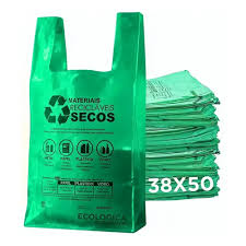 SACOLA 38X50 EU SOU SUSTENTAVEL RIOPLASTIC FONTE RENOVAVEL